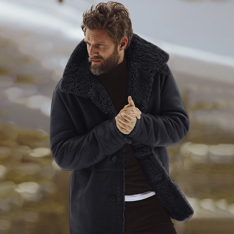 Cappotto di pelliccia rivestito
