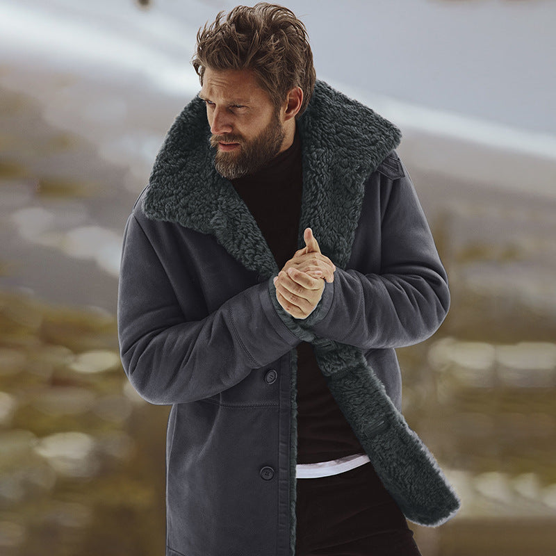 Cappotto di pelliccia rivestito