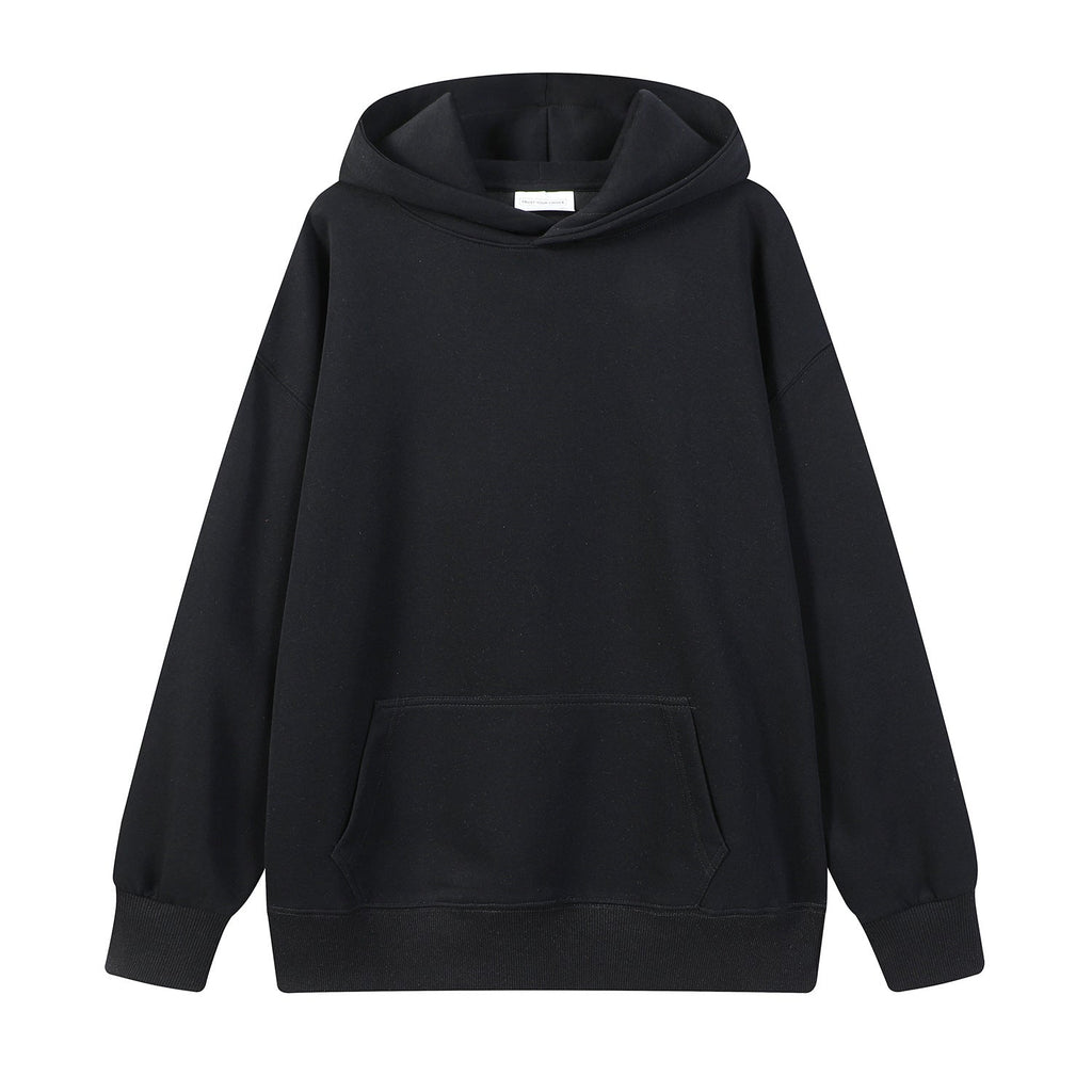 Fleece-Lined Hooded Sweatshirt - originaledrip 28.00