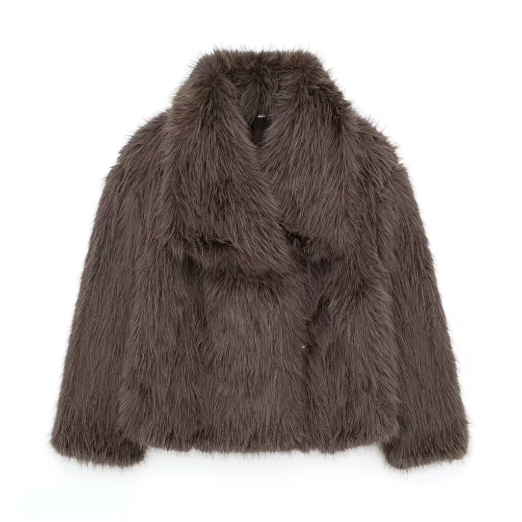 Cappotto di pelliccia da donna Womens Fur Coat